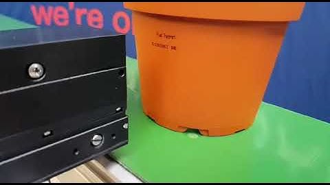 Marking Plant passport with "Koenig and Bauer Coding" alphaJET