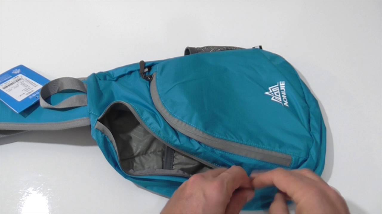 Mochila de hombro impermeable con varios bolsillos. - YouTube