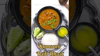 Badi bhaat uttarakhand dish lunch ideas yummy khanakhazana trendingshorts moyemoye healthy