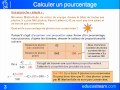 Calculer Un Pourcentage 4e