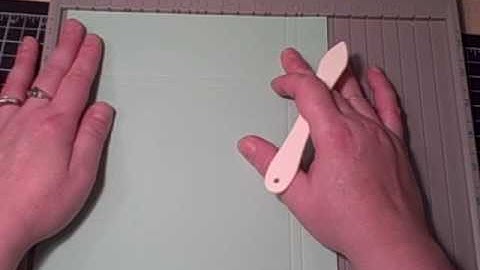 A-2 Box Envelope Using a Scor-Pal