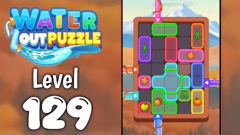 Water Out Puzzle Level 129 Walkthrough