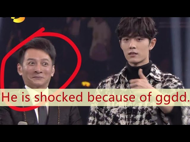 The host was shocked because of ggdd. Yizhan famous scene. class=