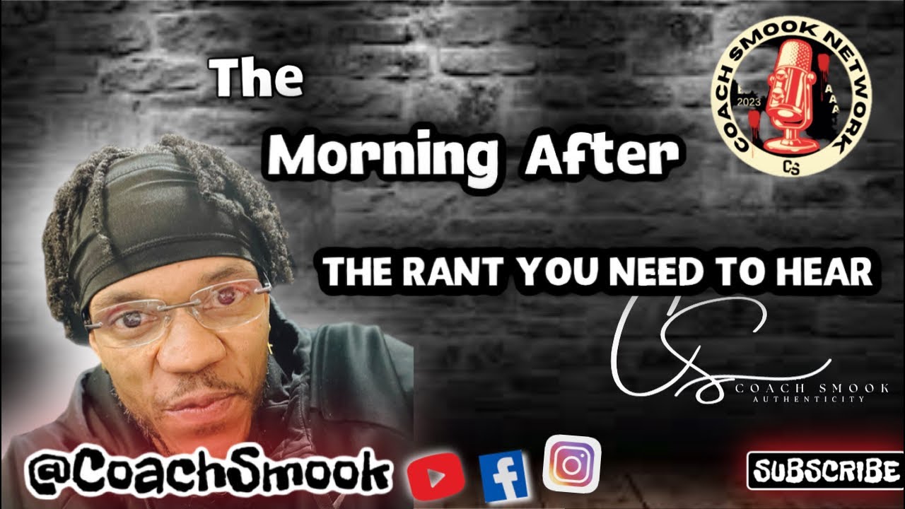 Professor Smook Coach Smook addressing the real issues, Fairweather fans, and culture ...
