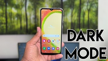 How To Enable DARK MODE Samsung Galaxy A04