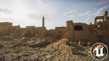 Egyptian ruins walkthrough - Unreal Engine 5.1 Cinematic