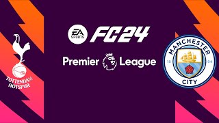 Tottenham vs Manchester City | Tottenham Hotspur Stadium | 2023-24 Premier League | EA FC 24