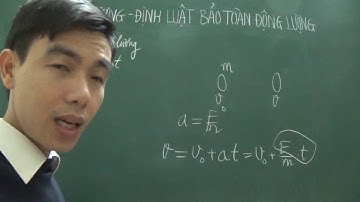 [Lý 10] - Xung lượng và động lượng (bài: định luật bào toàn động lượng)