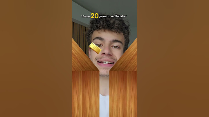 Combien d'années pour devenir millionnaire 🤔