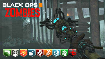 BLACK OPS 3 CUSTOM ZOMBIES MOD TOOLS! | ALL ELEMENTAL STAFFS ON NACHT DER UNTOTEN!