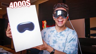 اتهورت😭 واشتريت Apple Vision PRO😭🔥🔥🔥 اغلى نظارة في العالم😱