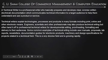 B.C.A SEM-1 COMMUNICATION SKILL  U2  PART VI  BY PROF. BHARTI PARMAR