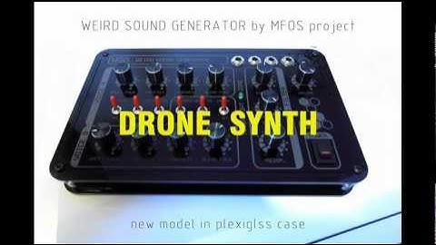 WSG - Weird Sound Generator Synth - project by MFOS - Model by Elettrorama
