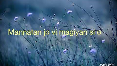 Dil kafiraa ||  lyrics video || M Niyaz