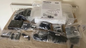 Carisma Scale Adventures Range Rover (SCA-1E Chassis) unboxing