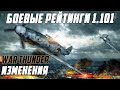 НОВЫЕ БОЕВЫЕ РЕЙТИНГИ! Патч 1.101 в War Thunder