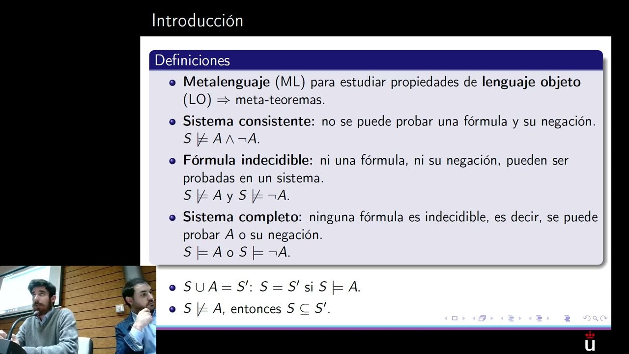 Metateoremas lógicos: introducción y consecuencias en filosofía de la mente