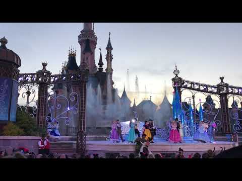 Paris. Disney land.პარიზის დისნეი ლენდი პრინცების და პრინცესების ცეკვა .ნაწილი 2 - 2018 წ.