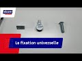 Vidéo: Fixation universelle - FU - Profilé aluminium – Rainure 6 mm