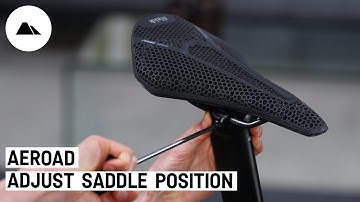 How to adjust your Aeroad saddle position