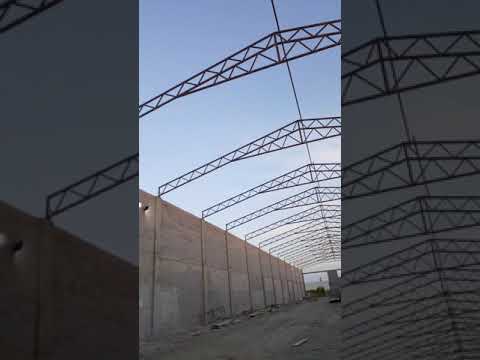 رفع جملون من حديد في تركيا