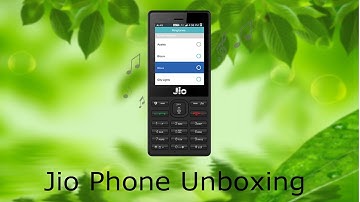Jio Phone Unboxing, First Boot And Update For First Time