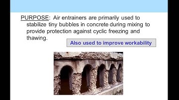 E4 ‑ Chemical Admixtures, Part 1
