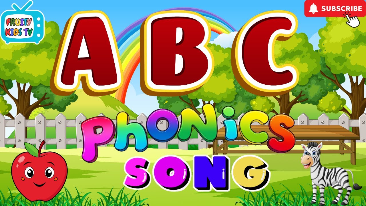 Phonics ABC Song for Kids | Fun Alphabet Learning A to Z | Nursery ...