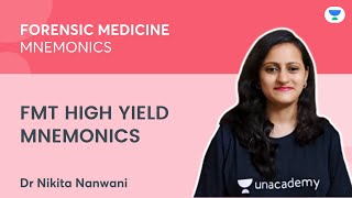 FMT High yield Mnemonics | Dr Nikita Nanwani