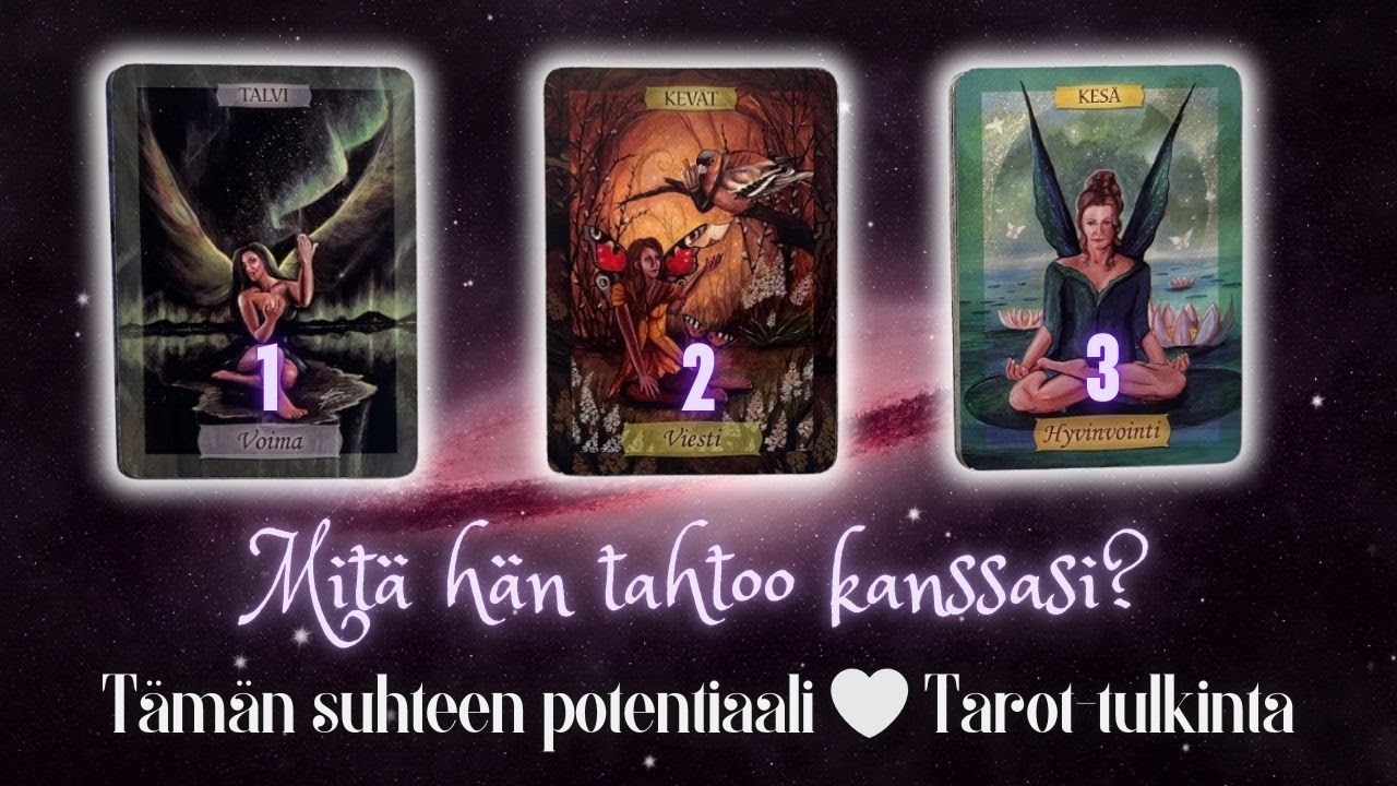 Mitä HÄN TAHTOO kanssasi? 💖 Tarot-tulkinta ihmissuhteeseen 