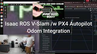 Isaac-ros-vslam with PX4 odom integration Demo ft. QUAD Q250-V3