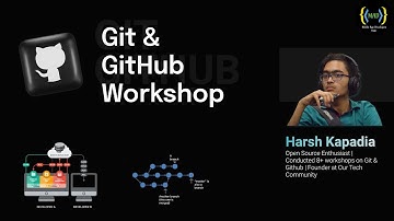 Git and GitHub workshop by Harsh Kapadia