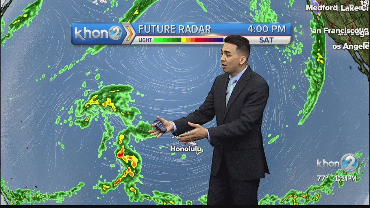 Showers and strong winds expected as we head into the weekend - YouTube