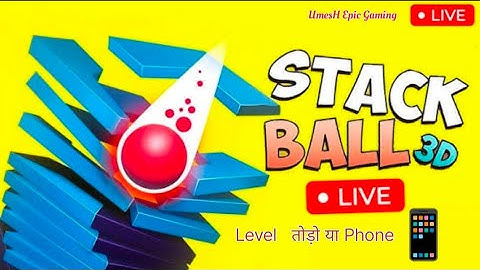 🔥 Stack Ball Madness 😱 | Smash Through Every Level Like a Pro! | Umesh epic Gaming #shorts
