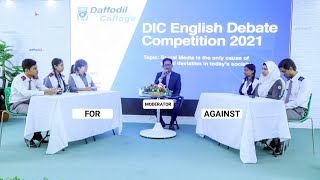 DIC English Debate competition 2021 screenshot 5