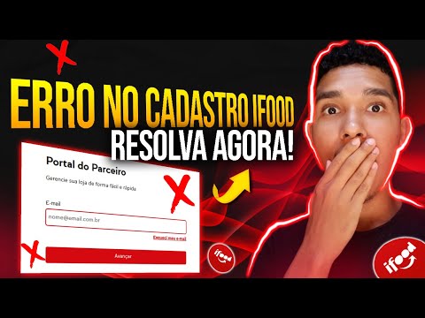 CADASTRO IFOOD DANDO ERRADO COMO CADASTRAR MEU RESTAURANTE NO IFOOD? [RESOLVA SEU PROBLEMA]