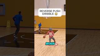 REVERSE PUSH DRIBBLE TO THE 3PT LINE WTF 😲
