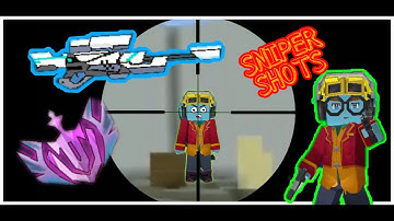 SNIPER AIMING SKILLS || Epic Montage || Build and Shoot BlockmanGo