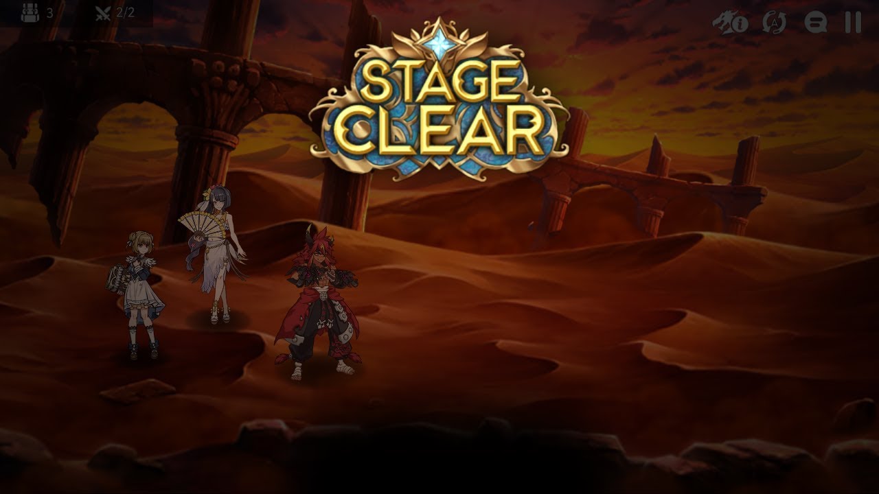 Epic Seven - мелкий тест Seaside Bellona 41 lvl на фарме рун