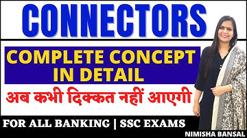 CONNECTORS | CATEGORIES | STRATEGY | GRAMMAR | BASIC TO ADVANCE | NIMISHA BANSAL