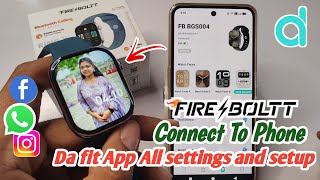 fire boltt smart watch connect to phone|how to set wallpaper in fire boltt smartwatch screenshot 5