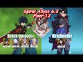 ❄ Wriothesley Dragonstrike STOMPS 💪🏼 | Spiral Abyss 6.2 | Genshin Impact