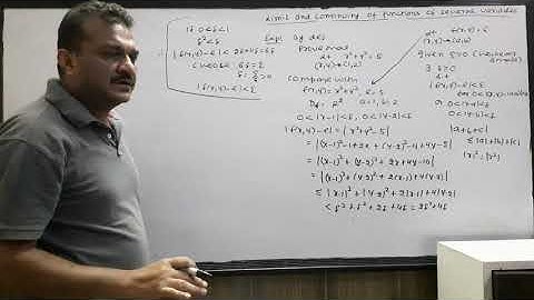 Limit and Continuity of Function of Several Variables (Lecture-2)
