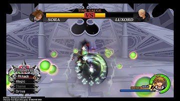 Kingdom Hearts 2.5 - Data Luxord - (Level 1/No Damage)