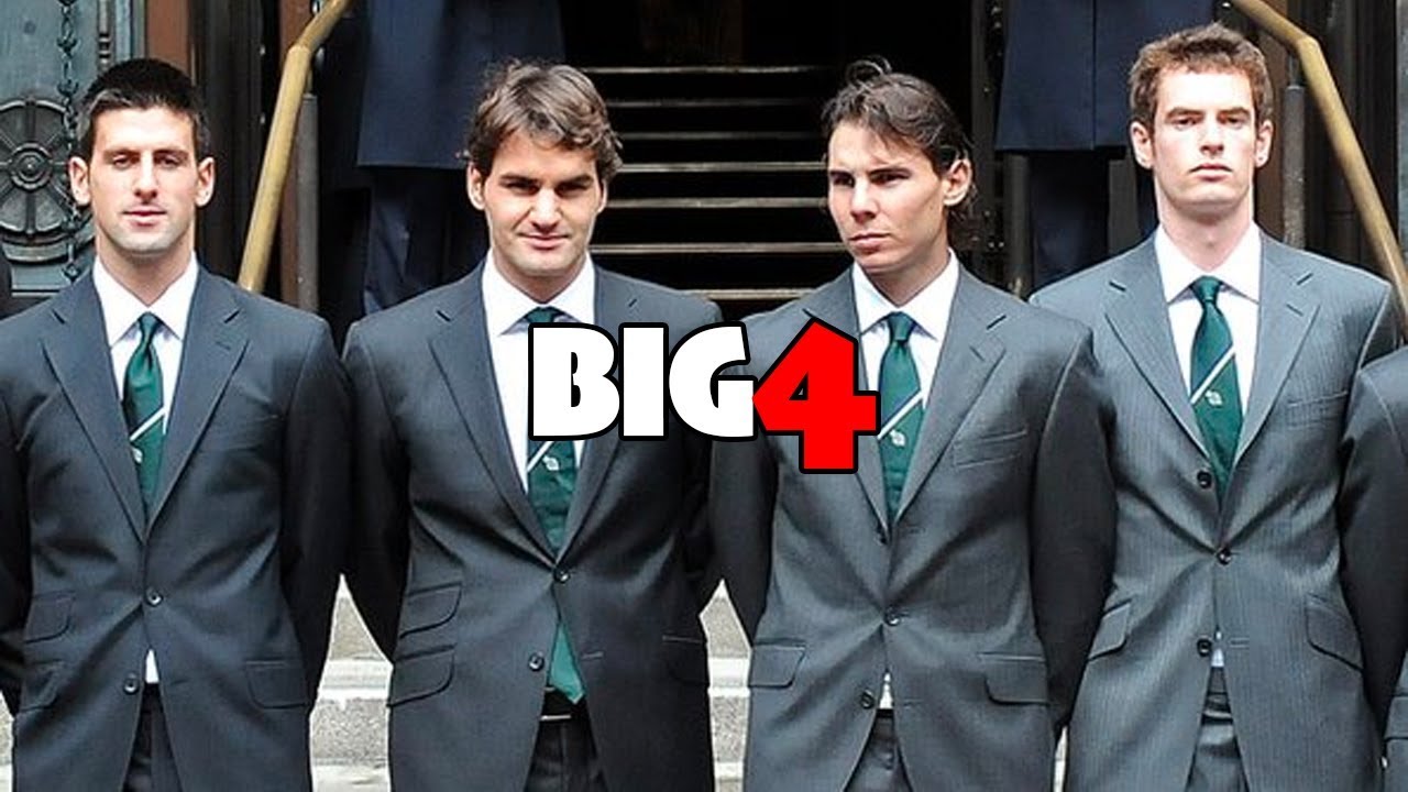テニス Big4同士の超ハイレベルなラリーがエグすぎる スーパープレイ 神業 Big4 High Level Rallies Youtube