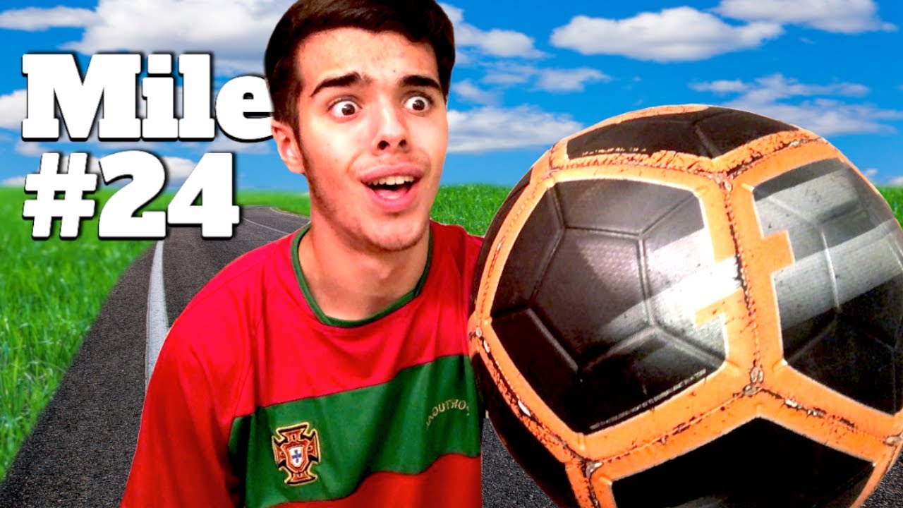 I Ran A Marathon Juggling A Soccer Ball