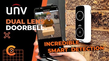 UNV Doorbell | The Smartest Doorbell Yet? UNV Dual Camera Doorbell Full Review & Demo!