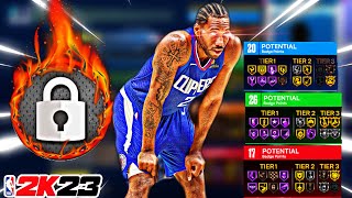 NBA 2K23 NEXT GEN *BEST* SF KAWHI LEONARD BUILD - 6'8 2-WAY DEMI-GOD