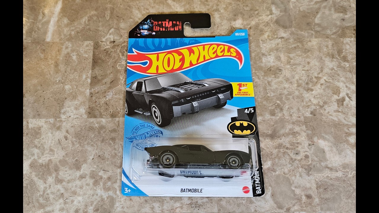 Hot Wheels Batmobile - The Batman Unboxing and Review - YouTube