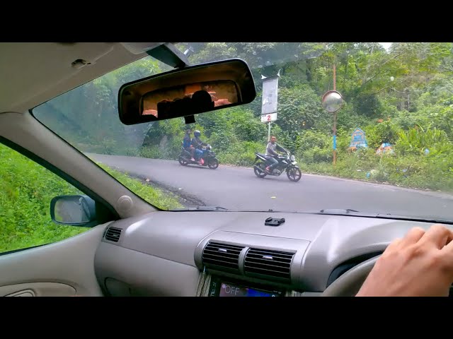 Jalur extreme roads‼️kelok 44 maninjau sumatra barat, avanza - ASMR | POV Driving Indonesia class=